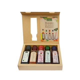 Geschenkset mit Logo - Cinque Bianco