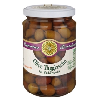 Taggiasche Oliven (In Salzlake)