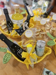 Limoncello Spritz Zitronen Körbli