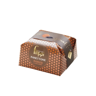 Panettone con Cioccolato e arancia