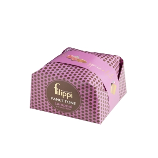 Panettone Cioccolato e lamponi